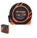 Pumpkin Pro 3xspeed Nylon Coated Steel Long Tape 30m/100ftx13mm | Model: PM11110-S30C Measuring Tape Pumpkin 