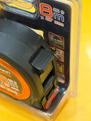 Pumpkin Pro Power Mag Nylon Wrap UV Double Side Measuring Tape w/Rubber Cover 8m/26ft x 27mm (6pcs/box) | Model: PM13142 Measuring Tape Pumpkin 