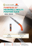 Pumpkin Pruning & Multi-Purpose Saw 10" | Model: PM33323 Hand Saw Pumpkin 