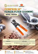 Pumpkin Punch Plier 10"(254mm) | Model: PM31123 Punch Plier Pumpkin 