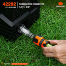 Pumpkin Rubber Coated Hose Connector 1/2" | Model: PM42292 Hose Connector Pumpkin 