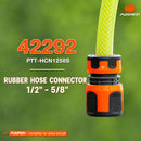 Pumpkin Rubber Coated Hose Connector 1/2" | Model: PM42292 Hose Connector Pumpkin 