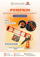 Pumpkin Silikon Light Caulking Gun 9" | Model: PM30416 Caulking Gun Pumpkin 