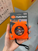 Pumpkin Turbo Small Case Measuring Tape 7.5m/25ftx25mm (6pc/box) | Model: PM10375 Measuring Tape Pumpkin 