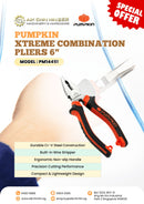 Pumpkin Xtreme Combination Pliers 6" | Model: PM14451 Combination Pliers Pumpkin 