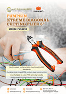 Pumpkin Xtreme Diagonal Cutting Plier 6" | Model: PM14456 Diagonal Cutting Plier Pumpkin 