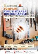 Pumpkin Zinc Alloy Tap Holder Handle | Model: PM30001 / PM30002 / PM30003 Tap Holder Pumpkin 