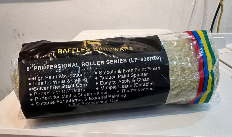 Raffles 6" Green Roller Refill | Model : PRR-R06-G Paint Roller Refill JI 