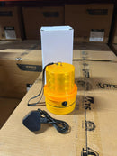 Rechargeable Revolving Lamp with Magnet (Yellow) | Model: RL-7697C-DAY-Y Revolving Lamp Aik Chin Hin 