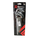 Renzhili Long Ball Point Allen Key 9" (9pcs) 1.5-10mm | Model: HK-RENZHILI-9" Ball Point Allen Key Renzhili 