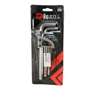 Renzhili Medium Ball Point Allen Key 7" (9pcs) 1.5-10mm | Model: HK-RENZHILI-7" Ball Point Allen Key Renzhili 