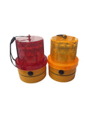 Revolving Lamp with Magnet Battery D1.5X 2 (Yellow/ Red) without Sensor 7697 Day | Model: RL-7697-DAY Revolving Lamp Aik Chin Hin 