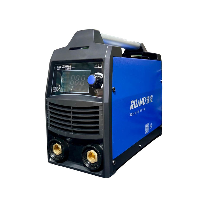 Riland ARC250DT 220V Welding Set c/w 3m Ground and Welding Cable | Model : W-ARC250DT-R ARC Welding Machine Riland 