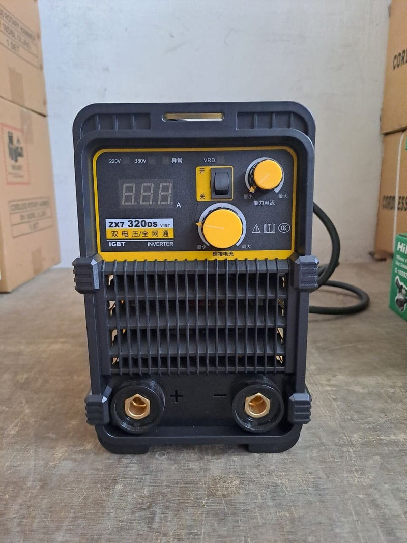 Vrd In Rilon Machine RILON WELDING MACHINE (DUAL VOLTAGE) ZXY 320DS COME WITH 3M GROUND AND