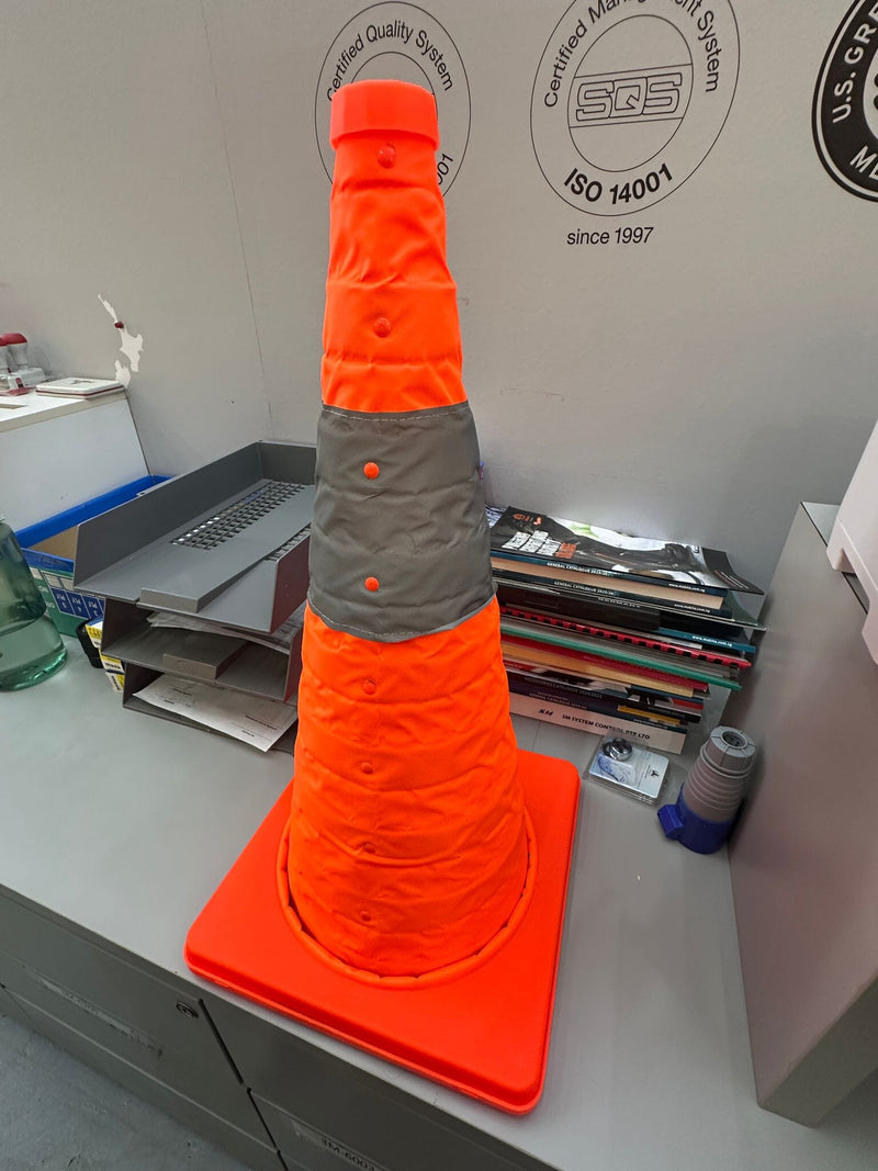 Safe Dynamic Cone Safety Collapsible Cone Portable Collapsible Traffic Hazard Control
