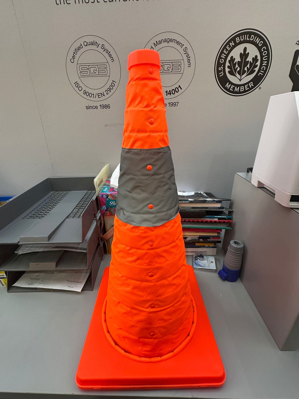 Fall Risk Cone Safety Collapsible Cone Portable Collapsible Traffic Hazard Control
