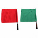 Safety Flag - Green & Red (Flag Only / With Handle) | Model: FLAG-SF Flags Aik Chin Hin 