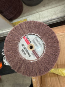 Scouring Mop 6"X1"-(Red)-(Hairline) | Model: HAIRLINE-61 Scouring Mop Aik Chin Hin 