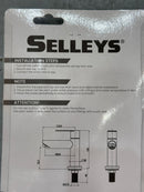 Selleys Chrome Basin Tap (Long/Short) - Flat Handle | Model : SEY-S6056/6057 Water Tap SELLEYS Short 