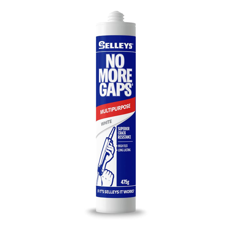 Selleys No More Gaps Acrylic Silicone Sealants White (475g, 12 Pcs/Box) | Model : SIL-SEL-NMG Sealant SELLEYS 