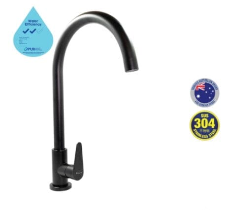 Selleys Premium Black Kitchen Sink Tap (U Shape) | SEY-S8021 Water Tap SELLEYS 