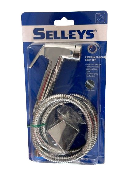 Selleys Premium Chrome Bidet Set | Model : SEY-S6100-S Bidet Spray SELLEYS 