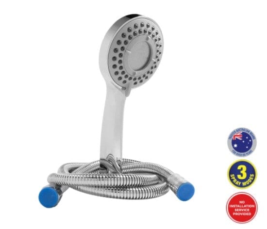 Selleys Premium Chrome Shower Head/Set (3 Function) | Model : SEY-S6008 Shower Head SELLEYS 