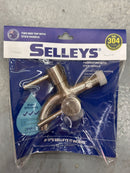 Selleys SS304 Basin 2 Way Tap - Stick Handle | Model : SEY-S6040 Water Tap SELLEYS 