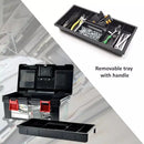 Shuter 11L Professional Tool Box With 1 Tray, 2 Small Parts Organizers And Plastic Locks Super PVC Tool Box TB905 | Model : TB-TB905 PVC Tool Box Shuter 