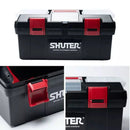 Shuter 11L Professional Tool Box With 1 Tray, 2 Small Parts Organizers And Plastic Locks Super PVC Tool Box TB905 | Model : TB-TB905 PVC Tool Box Shuter 