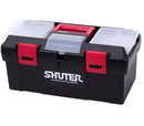 Shuter 11L Professional Tool Box With 1 Tray, 2 Small Parts Organizers And Plastic Locks Super PVC Tool Box TB905 | Model : TB-TB905 PVC Tool Box Shuter 
