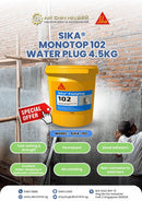 Sika® Monotop 102 Water Plug 4.5kg | Model: SIKA-102 Sika 