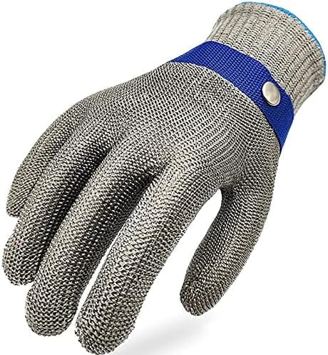 Stainless Steel Wire Mesh Anti Cut Resistant Glove | Model : GLOVE-SS-OTS Safety Gloves Aiko 