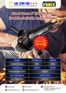 Steel Force 4" SF8113 240V (Paddle Switch) Angle Grinder | Model : SF8113 Angle Grinder Steel Force 