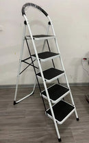 Steel White Stool Ladder l Steps : 2 - 5 Steps l Model : L-XG102S Ladder Aiko 