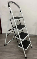 Steel White Stool Ladder l Steps : 2 - 5 Steps l Model : L-XG102S Ladder Aiko 