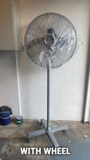 Super Stand Fan 25" 240v 1400RPM ( closed guard) with PSB certification | Model: FAN-SP-SF25C Industrial Fan Super 