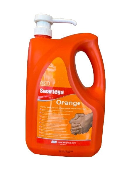 Swarfega Orange Hand Cleaner - Pump Top Bottle, 1 Litre (SOR1LMP) - Made In UK/Germany