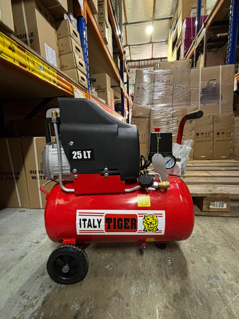 Tiger 2.5HP 24L 230V Direct Compressor (FOR EXPORT ONLY) | Model: ZFL25-A Air Compressor TIGER 