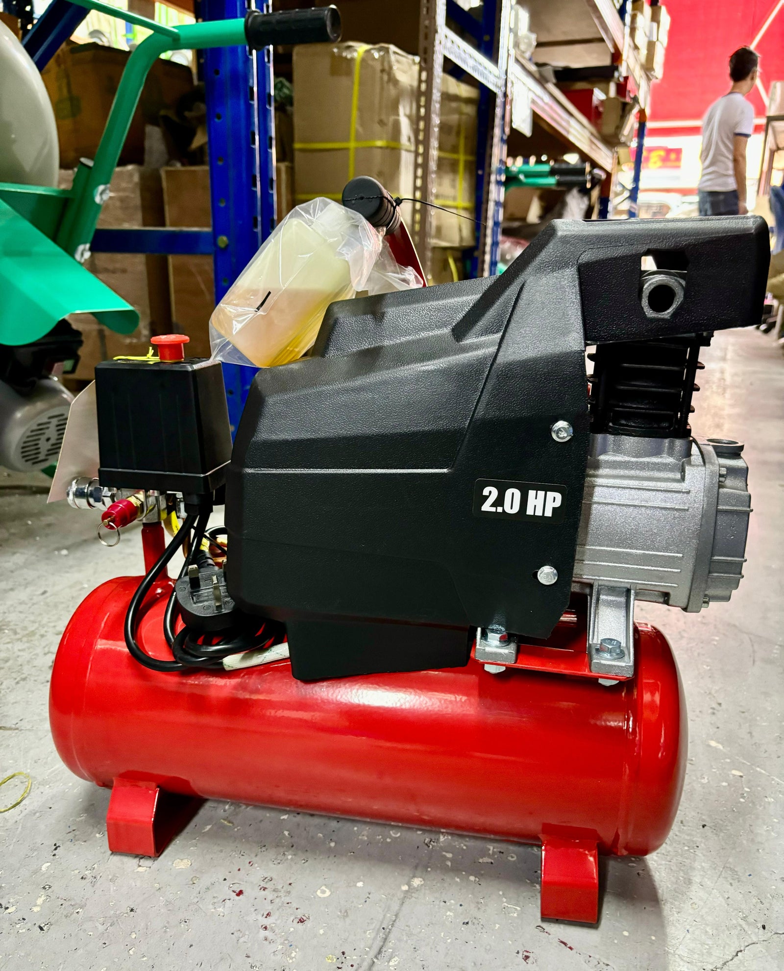 Tiger 2Hp 9L 240V Direct Air Compressor (FOR EXPORT ONLY) | Model : ZB