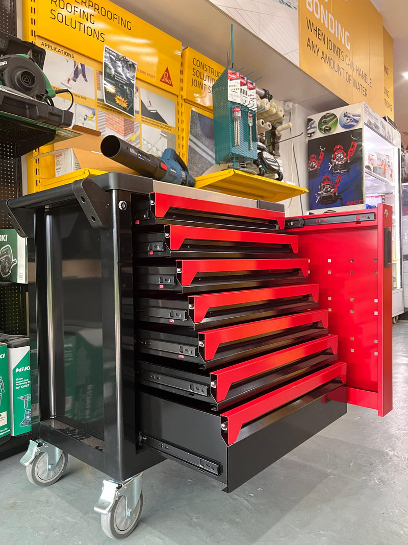 Tool Cabinet Come with 201 PCS Tool Set | Model: JS-3004B+201PCS Tool Cabinet Aiko 