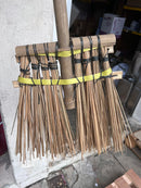 Traditional Coconut Broom with Long Handle (SET) | Model: BROOM-COCONUT-S Broom Aik Chin Hin 