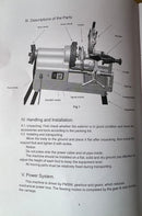 Tuwei Threading Machine 1/2"-2" 1800W 240V 50HZ C/W BSPT Dies | Model: TM-TWT-1T50B Threading Machine Tuwei 