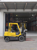 USED HYSTER 2.5TON Diesel Forklift H2.5UT 2021 With Container Mast and Side Shifter (Used Hour 4329) | Model: USED-H2.5UT Diesel Forklift Hyster 