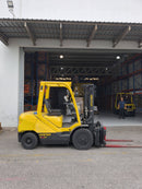 USED HYSTER 3.0TON Diesel Forklift H3.0UT 2020 With Container Side Shift and Side Rotator | Model: USED-H3.0UT Diesel Forklift Hyster 
