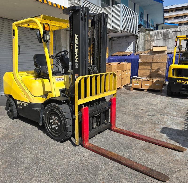 USED HYSTER 3.5TON Diesel Forklift H3.5UT 2021 With Container Mast and Side Shifter | Model: USED-H3.5UT Diesel Forklift Hyster 