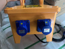 Vistar Heavy Duty ELCB Weather-Proof 4Way 16A Yellow Box (Portable) | Model: CEE-ELCB-4W Aikchinhin 