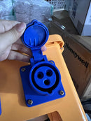 Vistar Heavy Duty ELCB Weather-Proof 4Way 16A Yellow Box (Portable) | Model: CEE-ELCB-4W Aikchinhin 