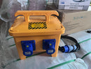 Vistar Heavy Duty ELCB Weather-Proof 4Way 16A Yellow Box (Portable) | Model: CEE-ELCB-4W Aikchinhin 
