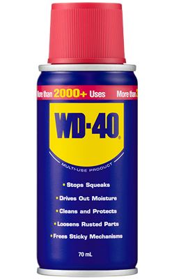 WD40 70ml Anti Rust | Model : WD40-70ML Anti Rust Lubricant WD40 